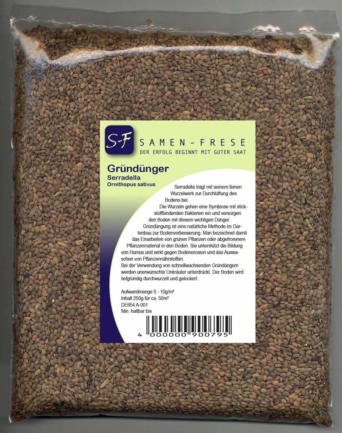 Serradella Gründünger 250 g für 50qm