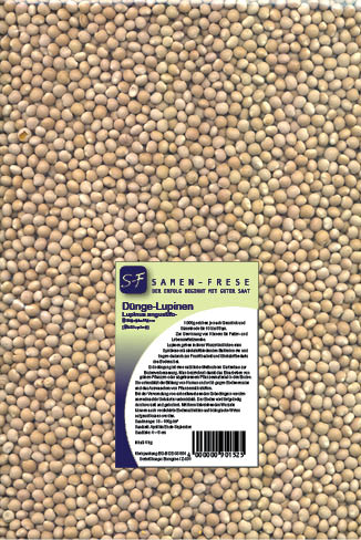 SüßLupinen Gründünger bitterstoffarm 4 Kg für 100qm SüßLupinen Gründünger bitterstoffarm 4 Kg für 100qm