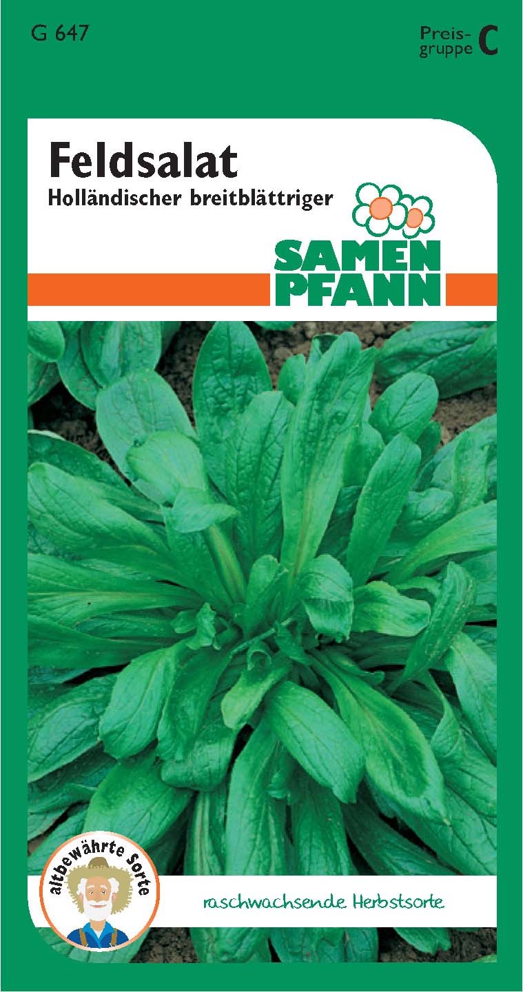 Feldsalat Holländischer Breitblättriger (B/C)