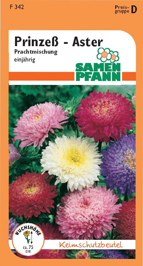 Aster Riesenprinzeß Mischung (D/E)