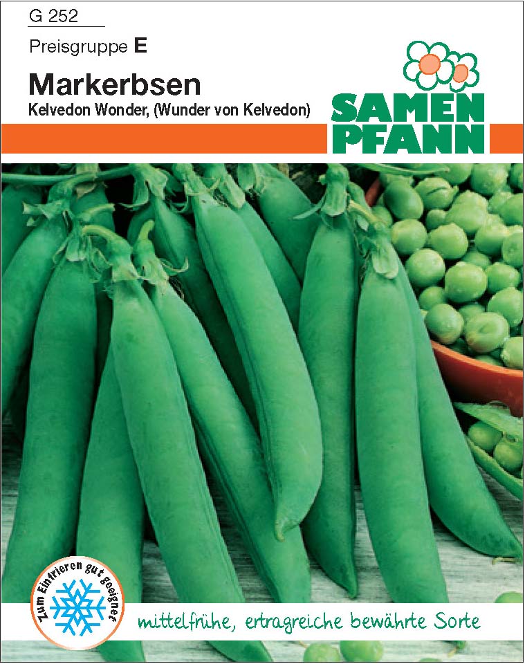 Erbsen Kelvedon Wonder (E)