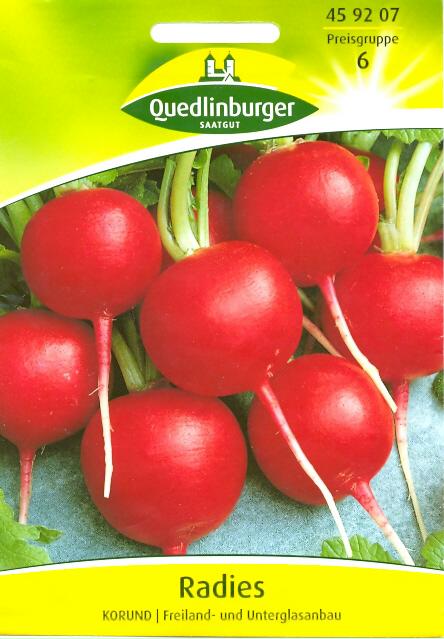 Radieschen Korund Großpackung Q6