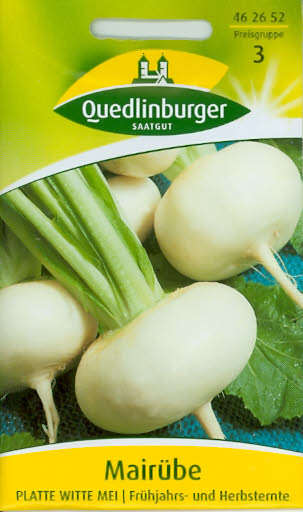 Mairüben Platte weiße Q3