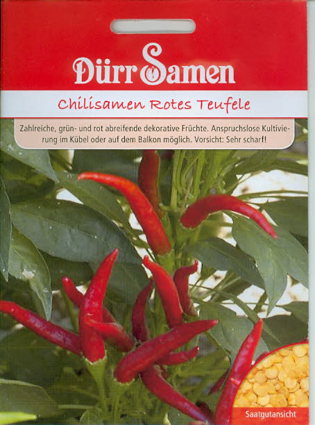 Chilisamen Rotes Teufele DüH